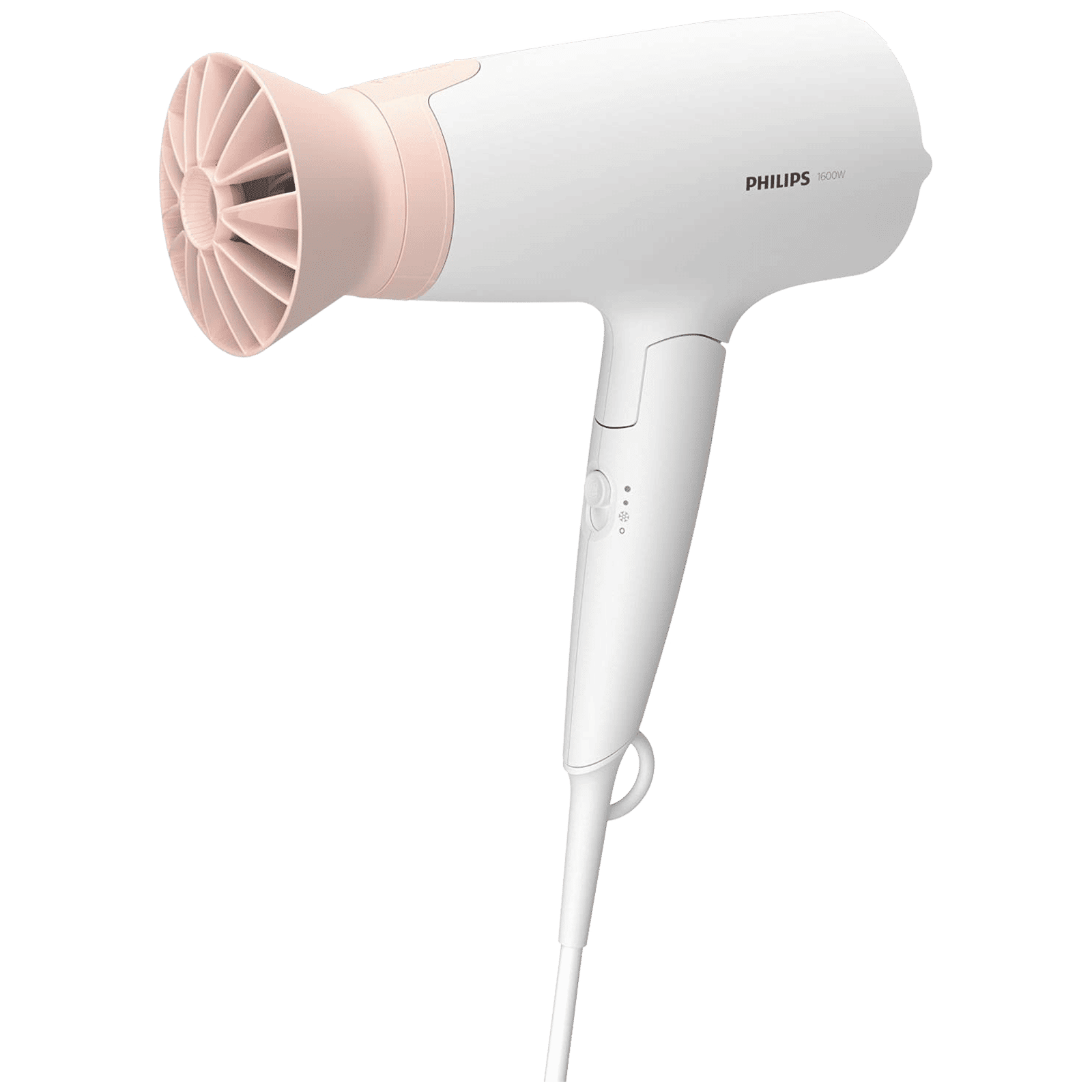 Hair dryer with cold air clearance setting